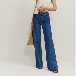 NWT Cary Low Rise Slouchy Wide Leg Jeans